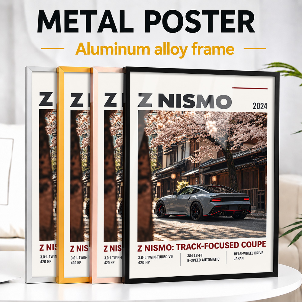 Car Mirror - Japanese Z NISMO Stealth Grey With