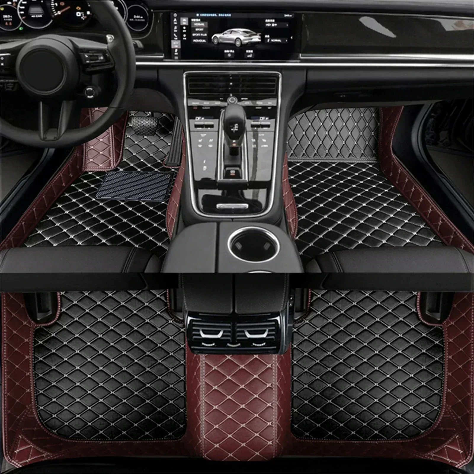 Color Splicing Car Floor Mats  - Car Floor Mat recension och pris