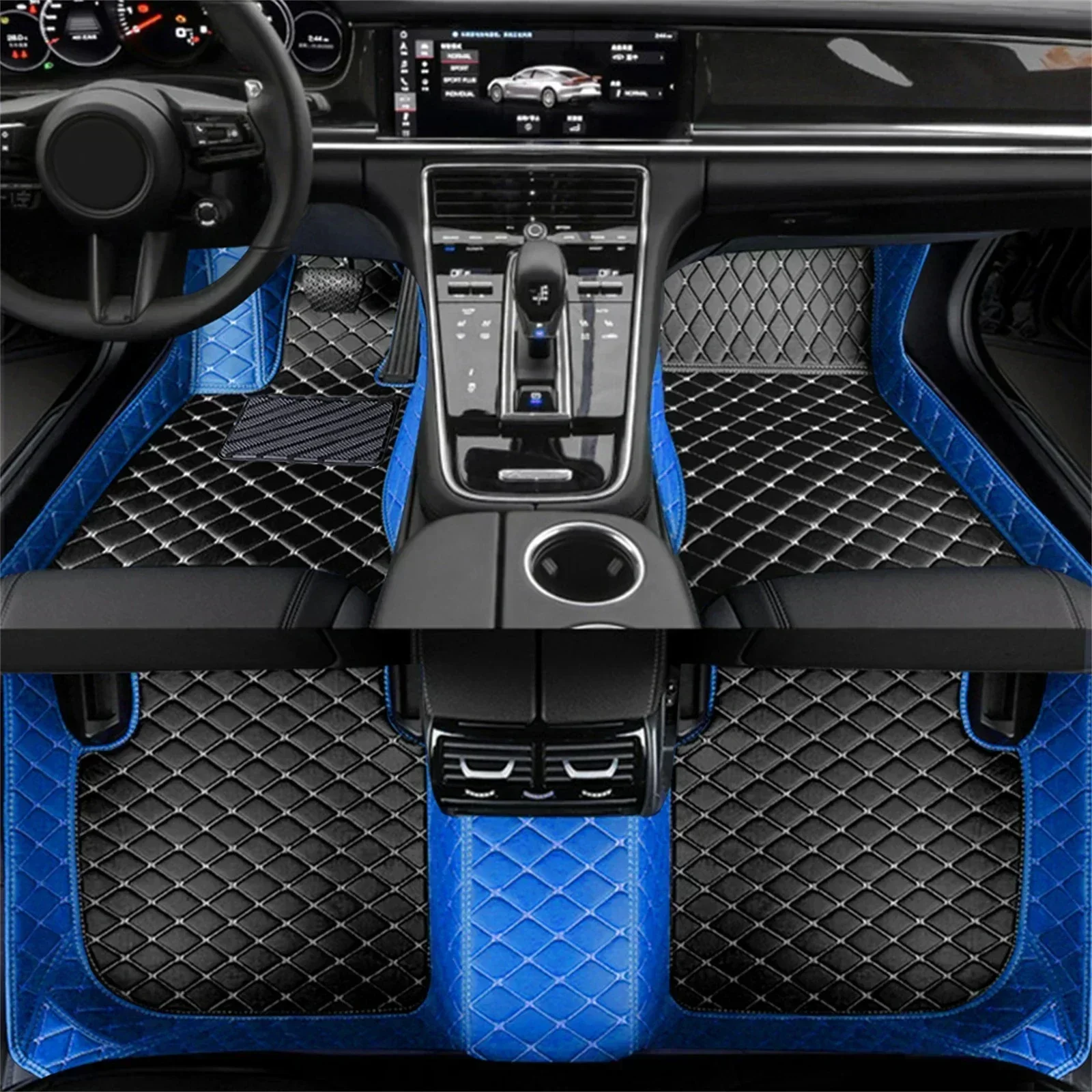 Color Splicing Car Floor Mats  - Car Floor Mat recension och pris