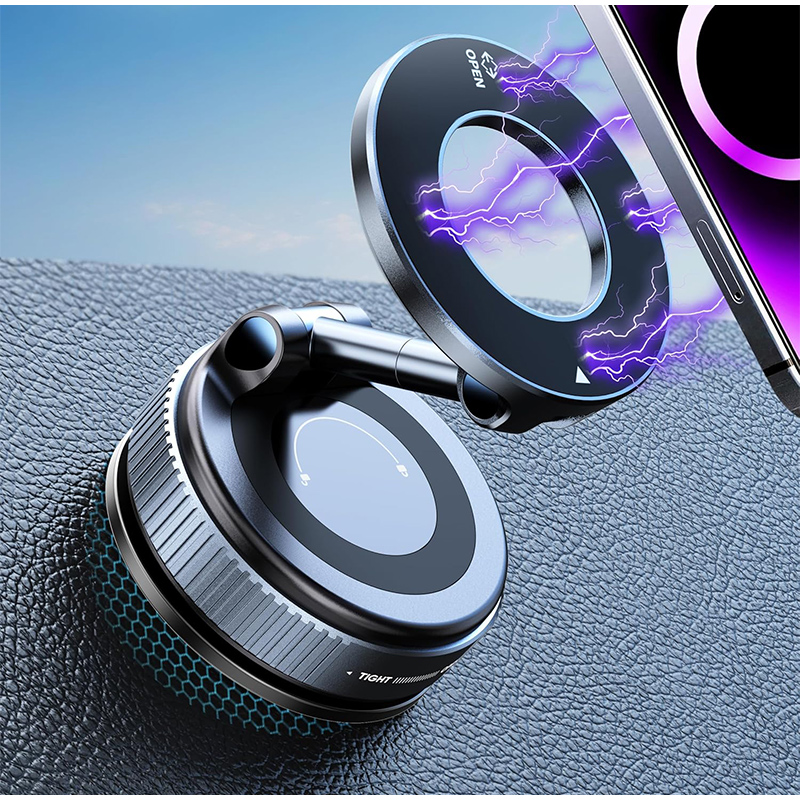 Foldable Magnetic Phone Holder - Car Vacuum recension och pris