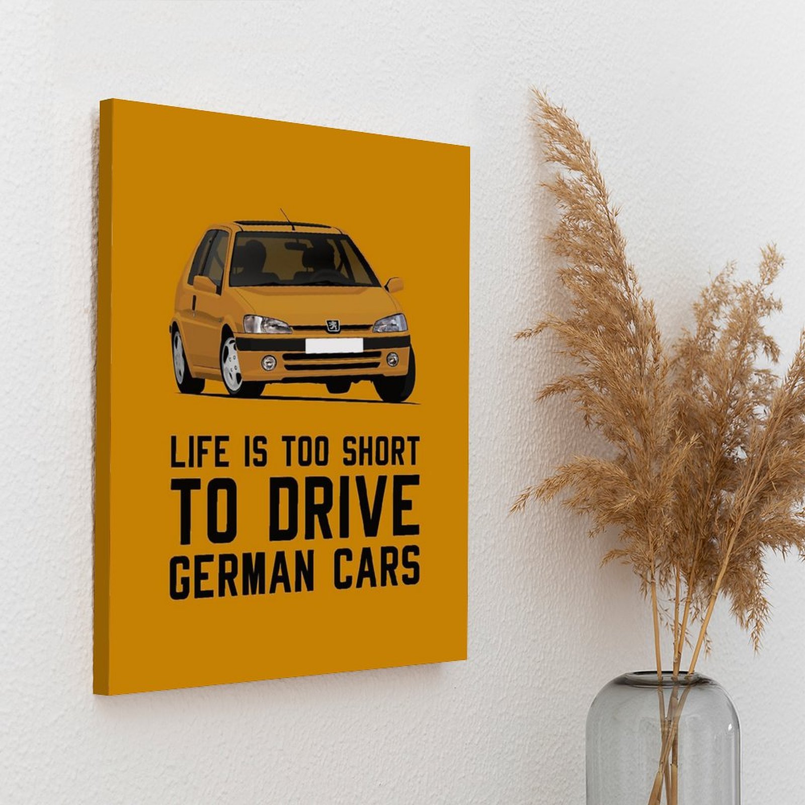 Pug 106 Life Is Too Short To D - Car Mirror recension och pris