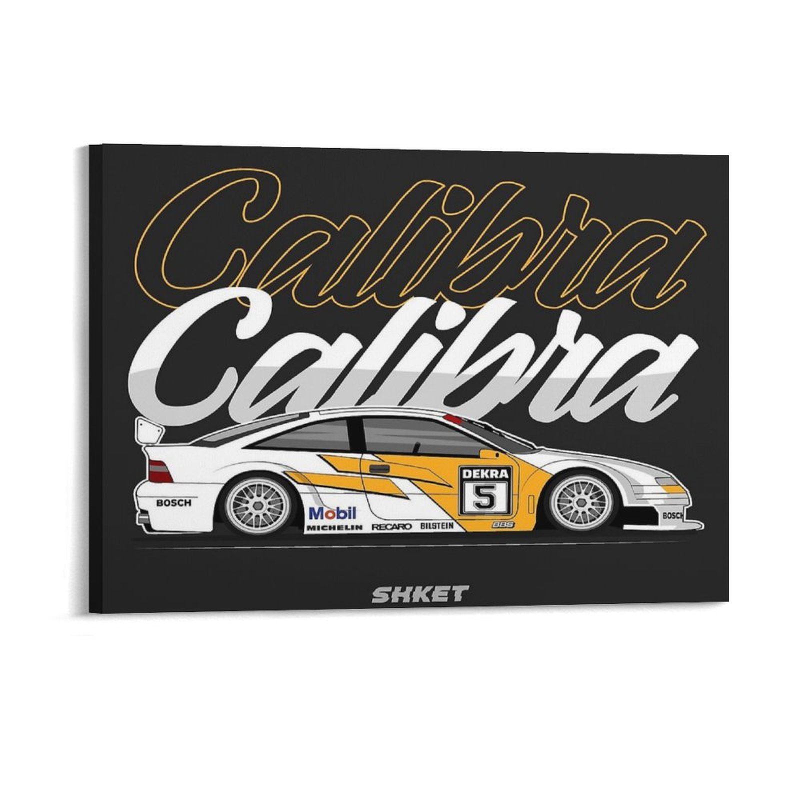 Opel Calibra Dtm Race Car Canv - Car Mirror recension och pris