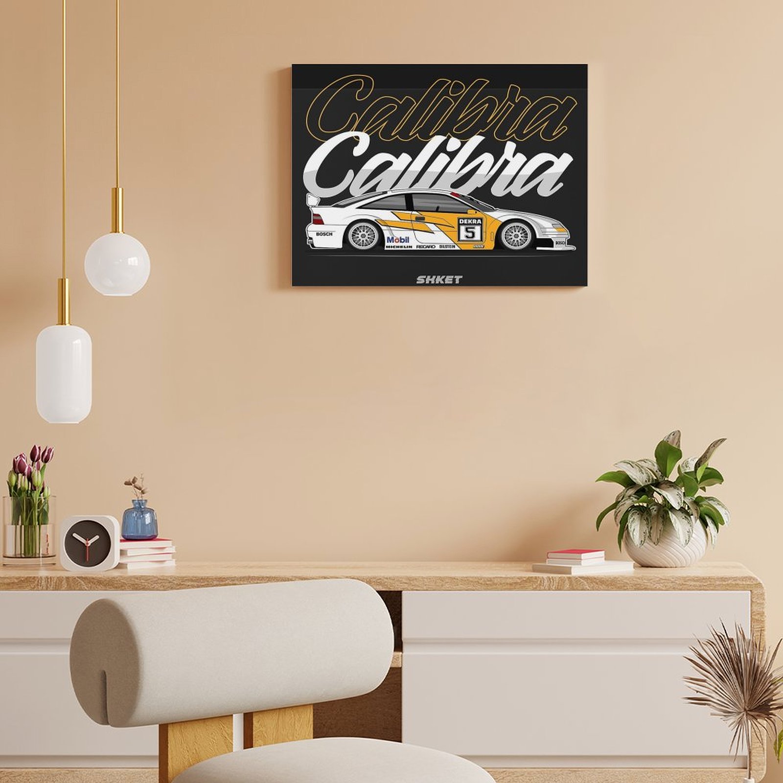 Opel Calibra Dtm Race Car Canv - Car Mirror recension och pris