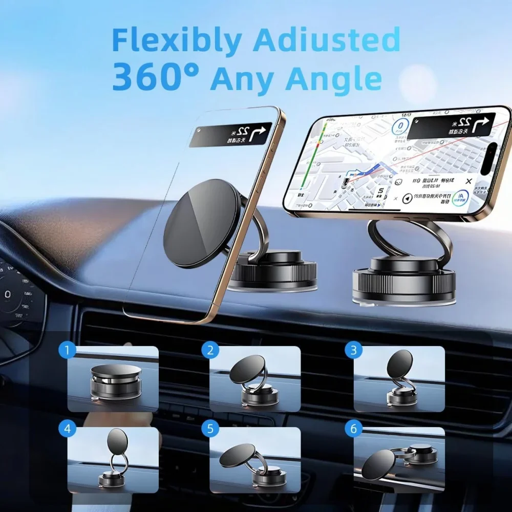 Upgraded 360°Vacuum Magnetic P - Car Vacuum recension och pris