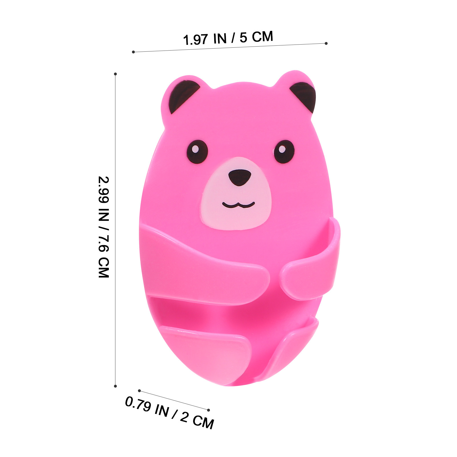 12Pcs Plug Hooks Cute Bear Adh - Car Cable Organizer recension och pris