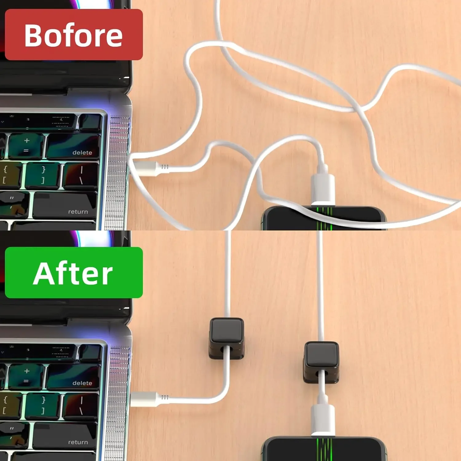 Mini Cable Organizer Holder Ma - Car Cable Organizer recension och pris