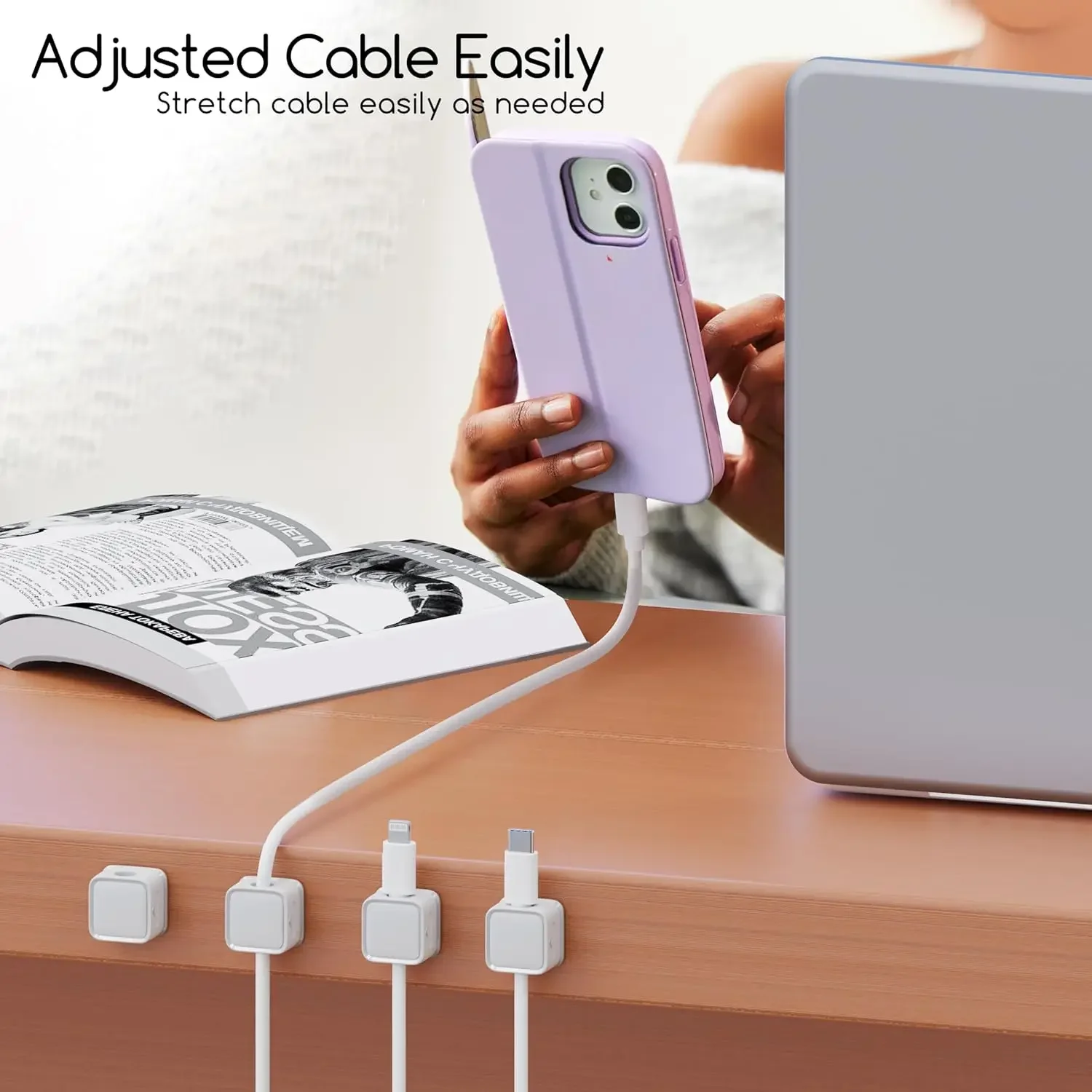 Mini Cable Organizer Holder Ma - Car Cable Organizer recension och pris