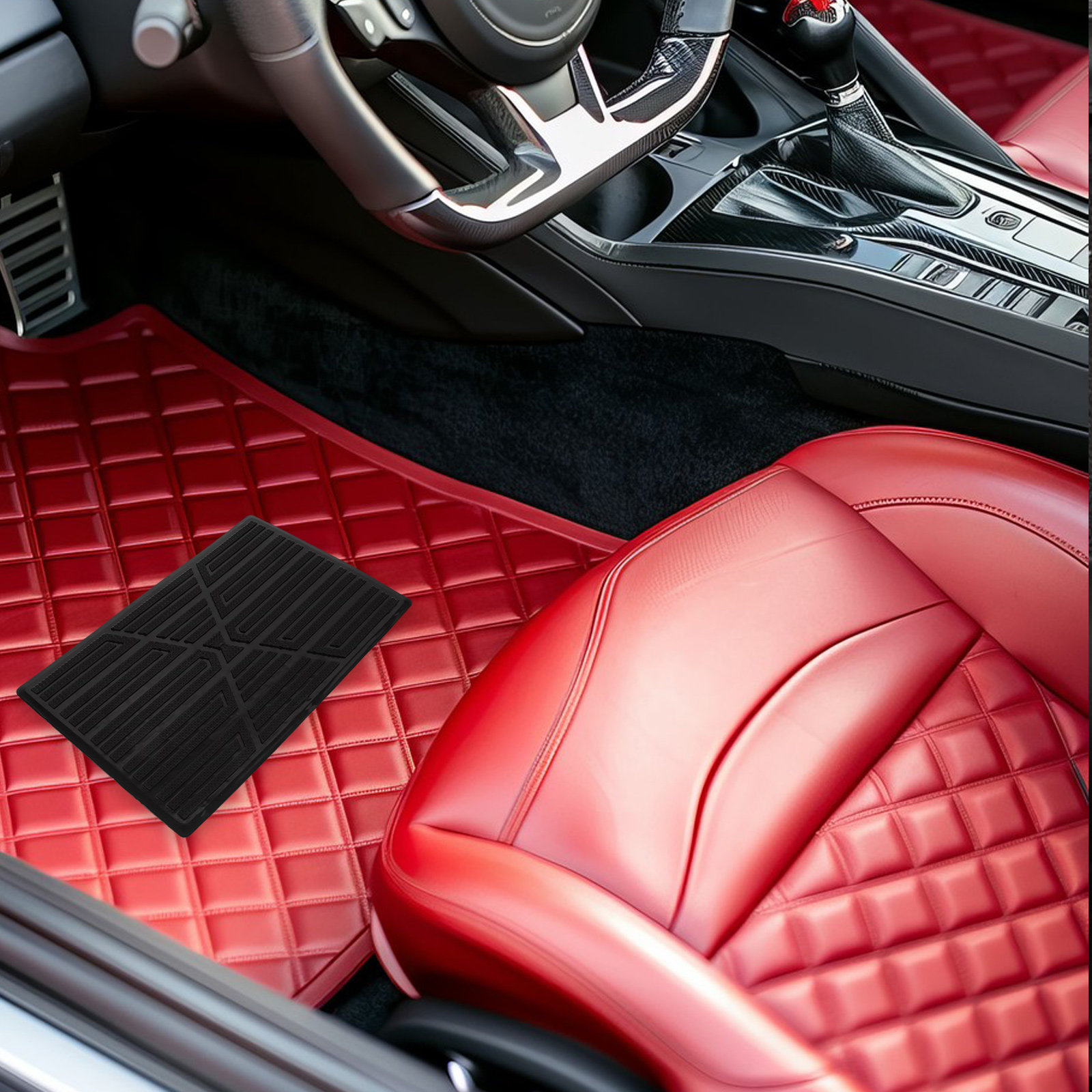 Heavy-Duty Rubber Car Floor Ca - Car Floor Mat recension och pris