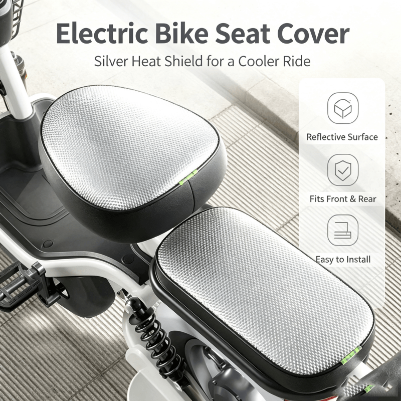 Electric Bicycle Seat Cover Ca - Car Seat Cover recension och pris
