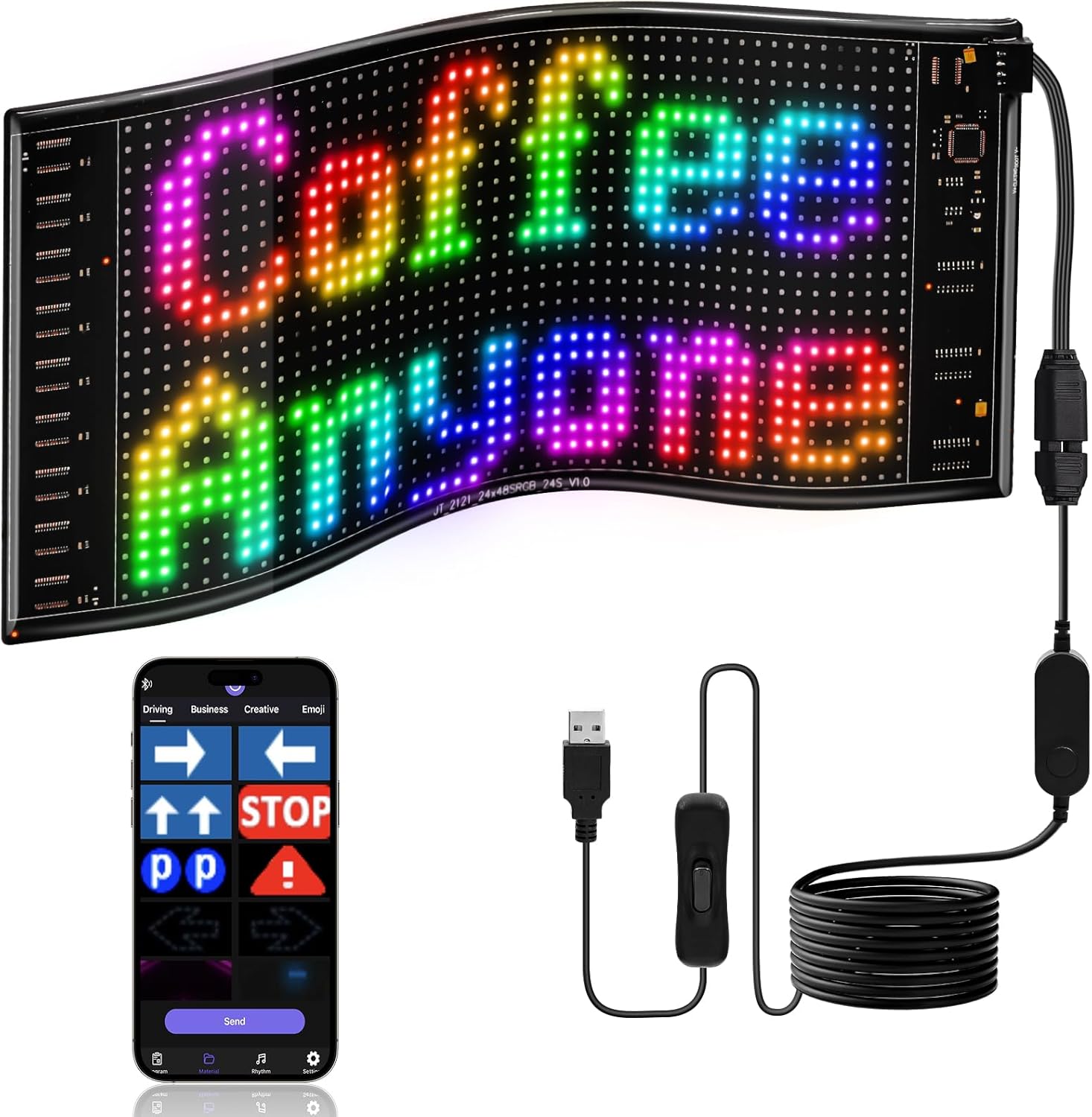 LED DIY Matrix Pixel Panel Led - Car Led Light recension och pris