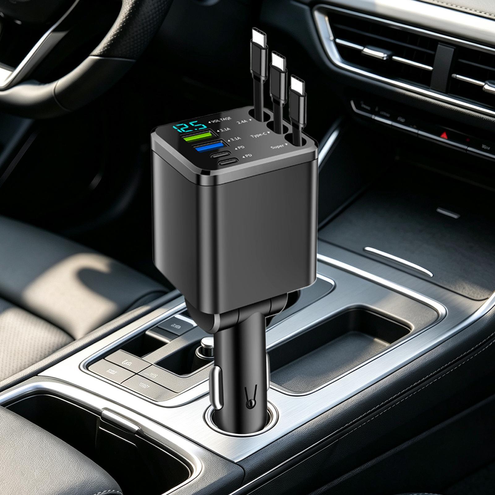 Retractable Charger For Car 10 - Car Charger recension och pris