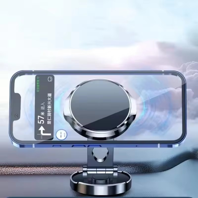 Round Folding Magnetic Car Hol - Car Phone Holder recension och pris