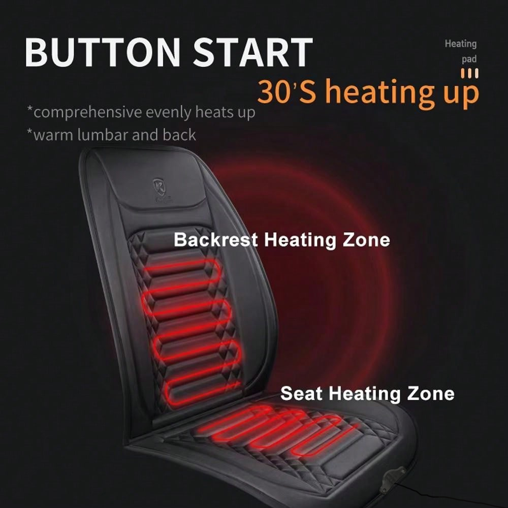 12V Heated Car Seat Cover Heat - Car Seat Cover recension och pris