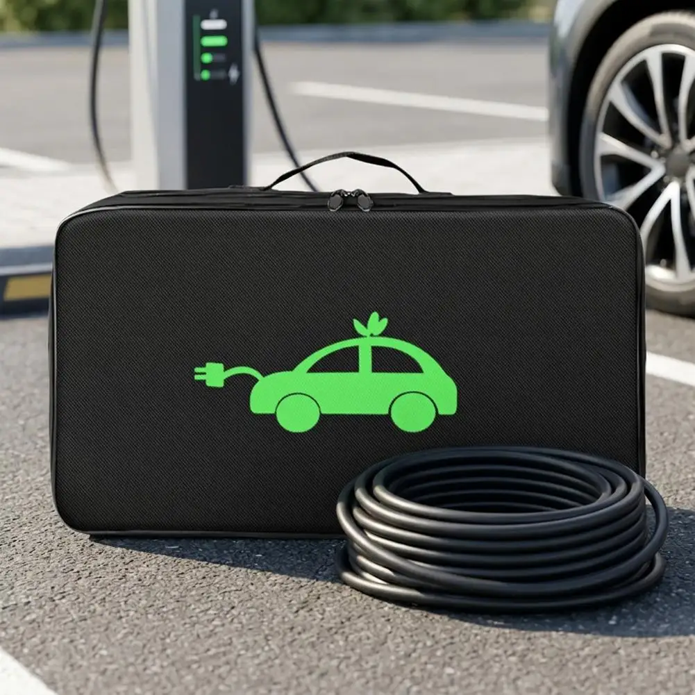 New Car Charger Storage Bag Ca - Car Cable Organizer recension och pris