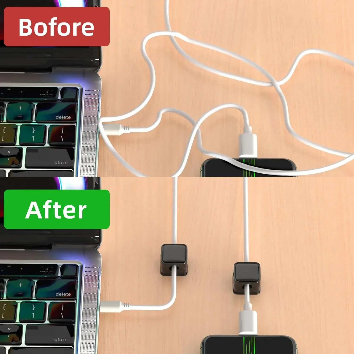 Mini Cable Organizer Holder Ma - Car Cable Organizer recension och pris