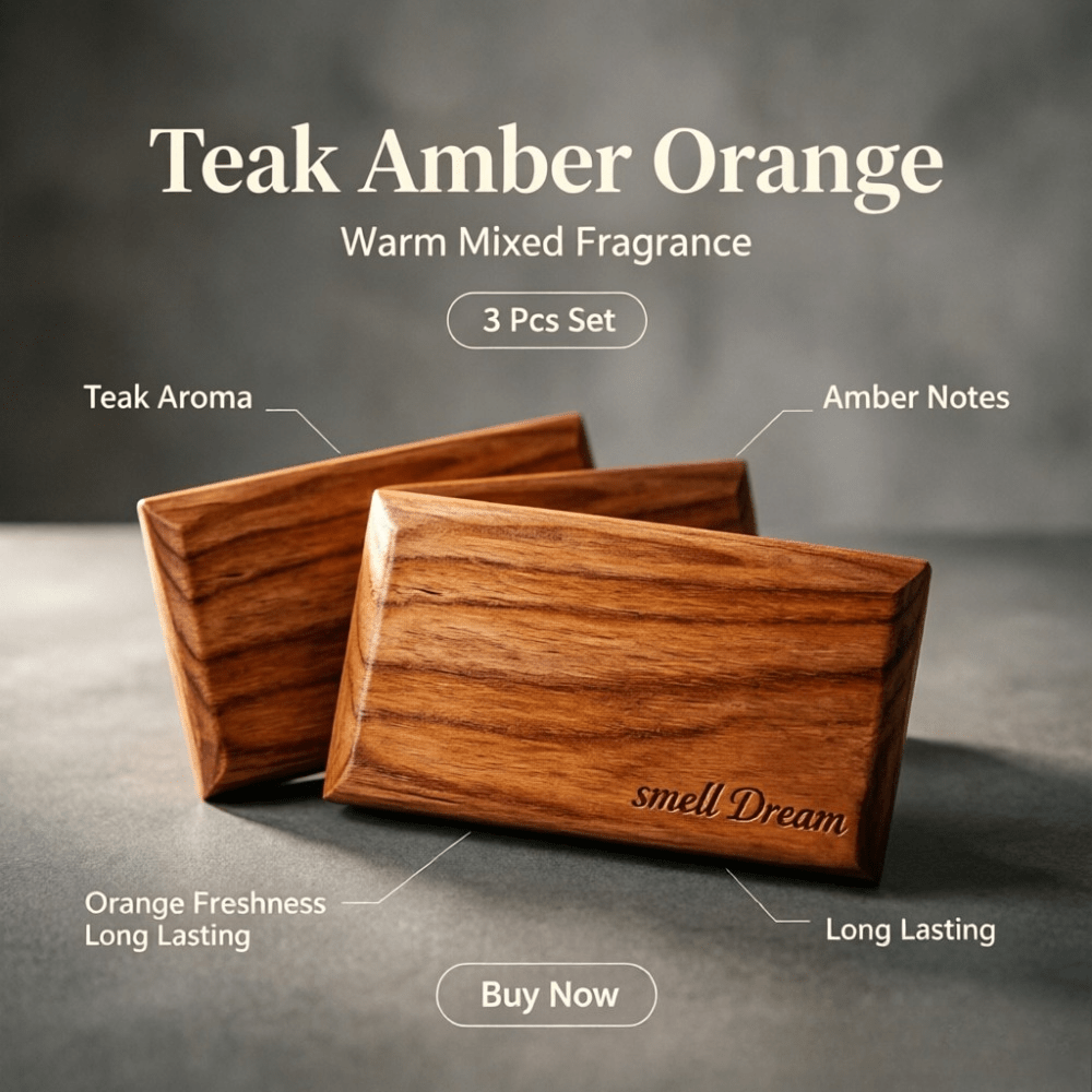 Car Air Freshener Teak Amber O - Car Air Freshener recension och pris